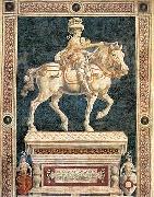 Andrea del Castagno, Equestrian Statue of Niccolo da Tolentino